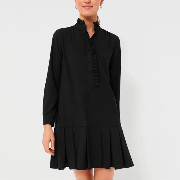 TUCKERNUCK Black Crepe Tate Dress - Picture 12 of 12